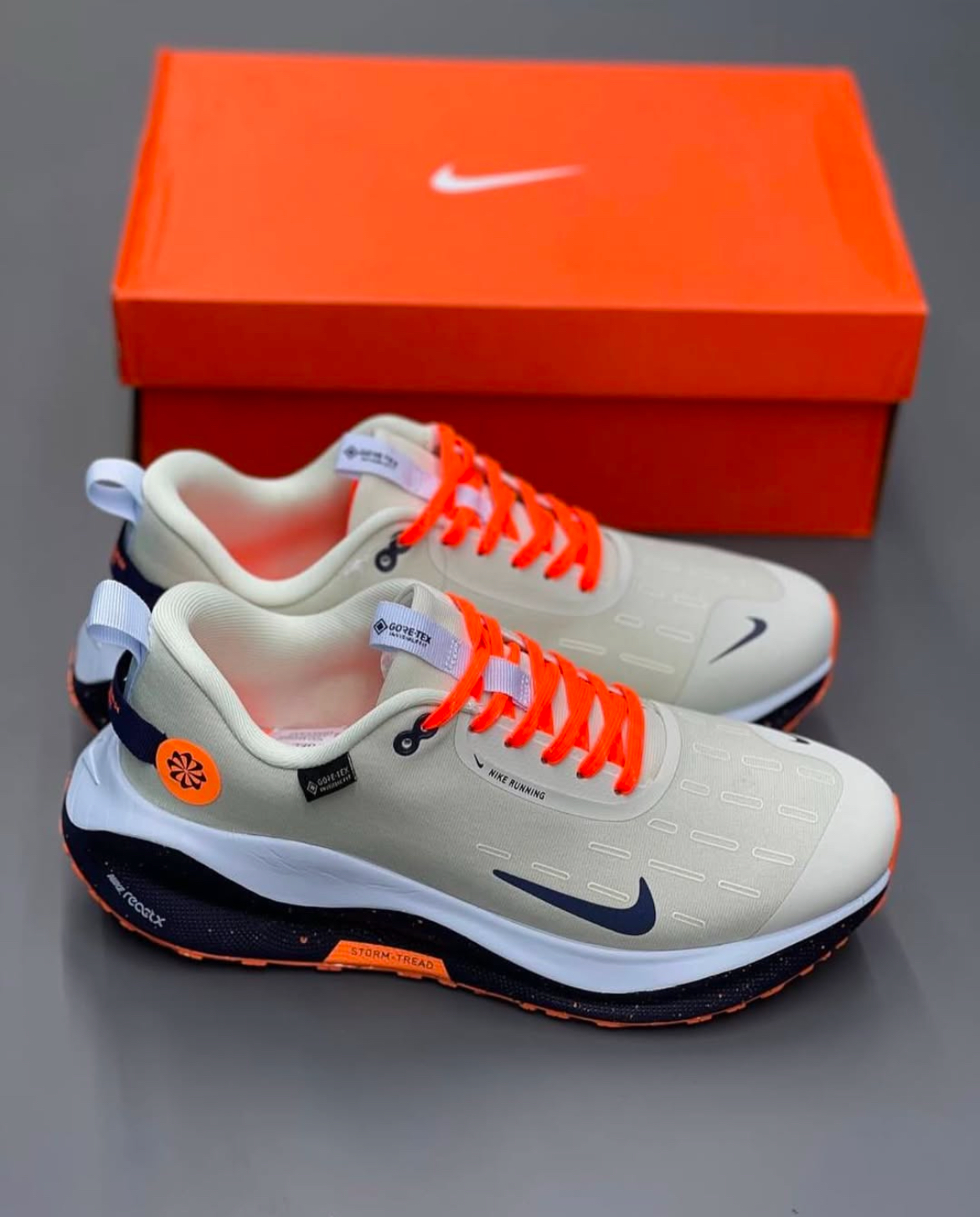 نایک ری اکت اینفینیتی ران ۴ سفید / نارنجی