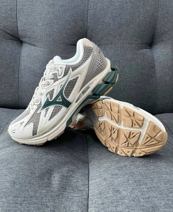 کتونی میزانو هالو میکس نقره ای/سبز