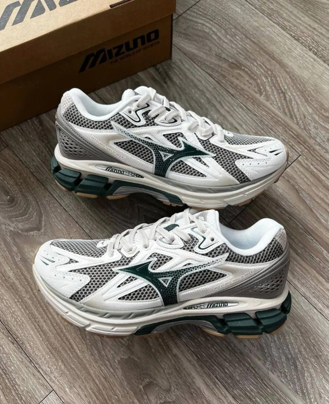 کتونی میزانو هالو میکس نقره ای/سبز