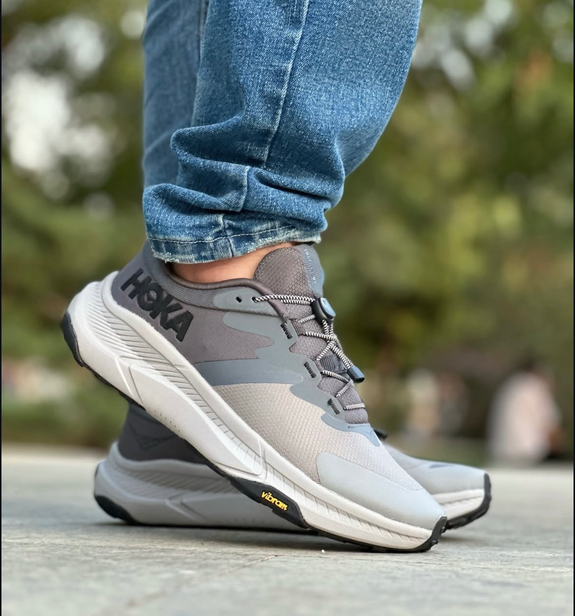 کتونی هوکا ترانسپورت طوسی روشن