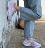 نایک زوم ایکس لبخند طوسی / صورتی