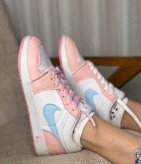 نایک ایر جردن 1 لو صورتی پنجه پاندایی