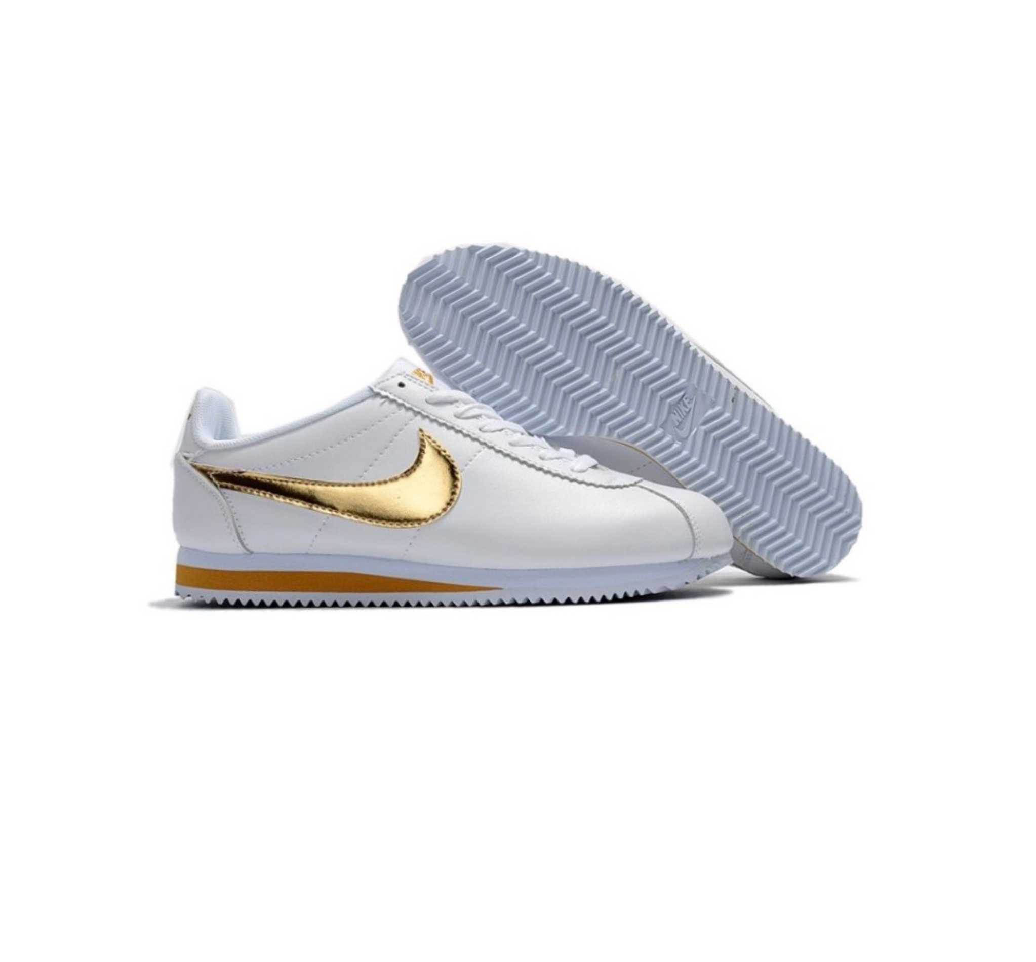 نایک  کورتز سفید / طلایی