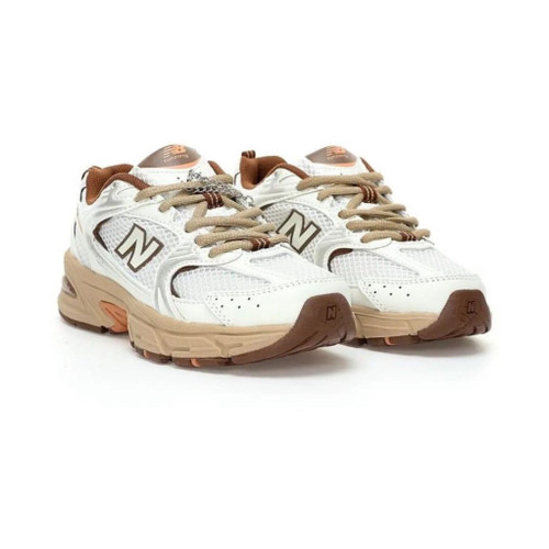کتونی نیوبالانس 530 رنگ سفید / قهوه ای