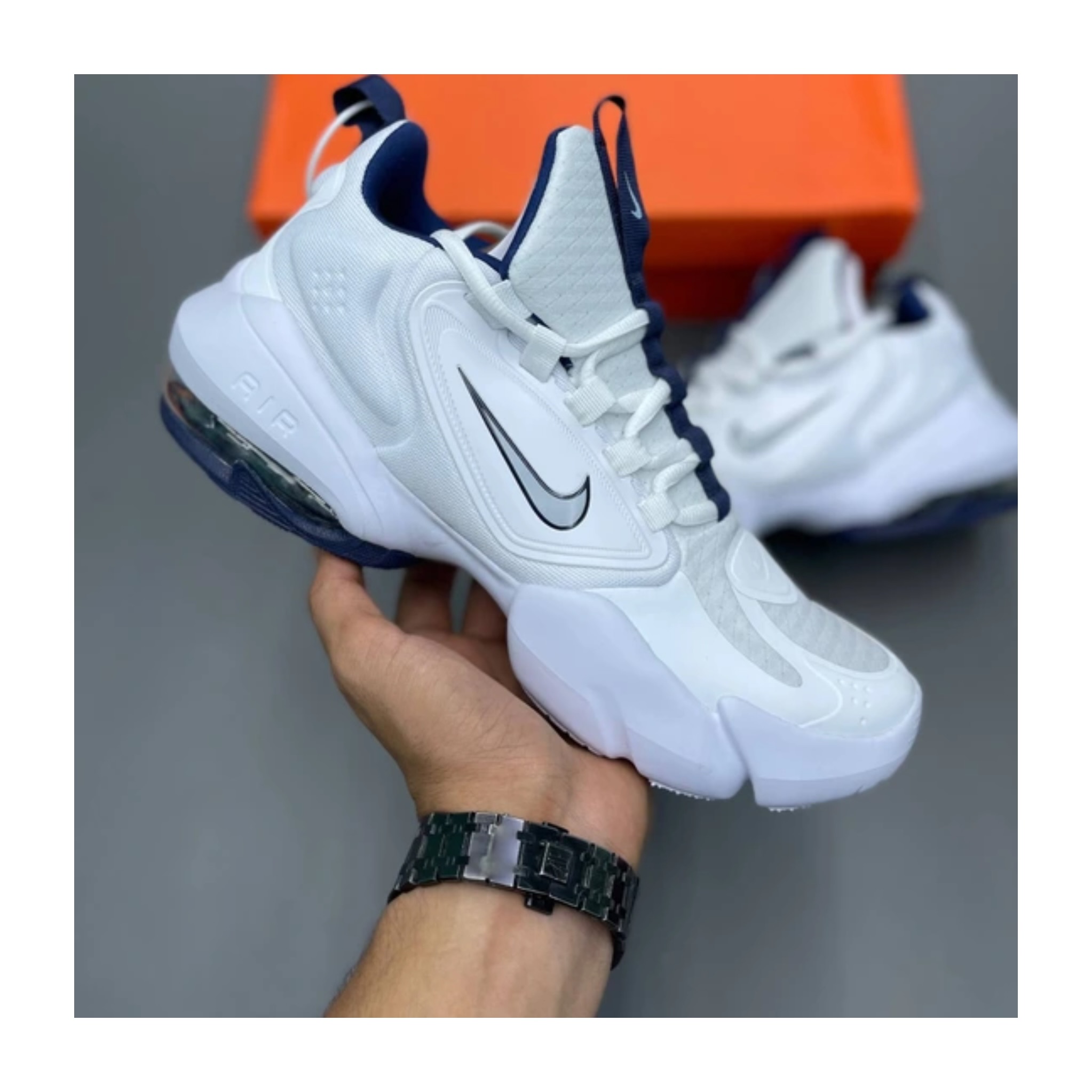 کتونی نایک ایر مکس آلفا ساواج سفید / آبی