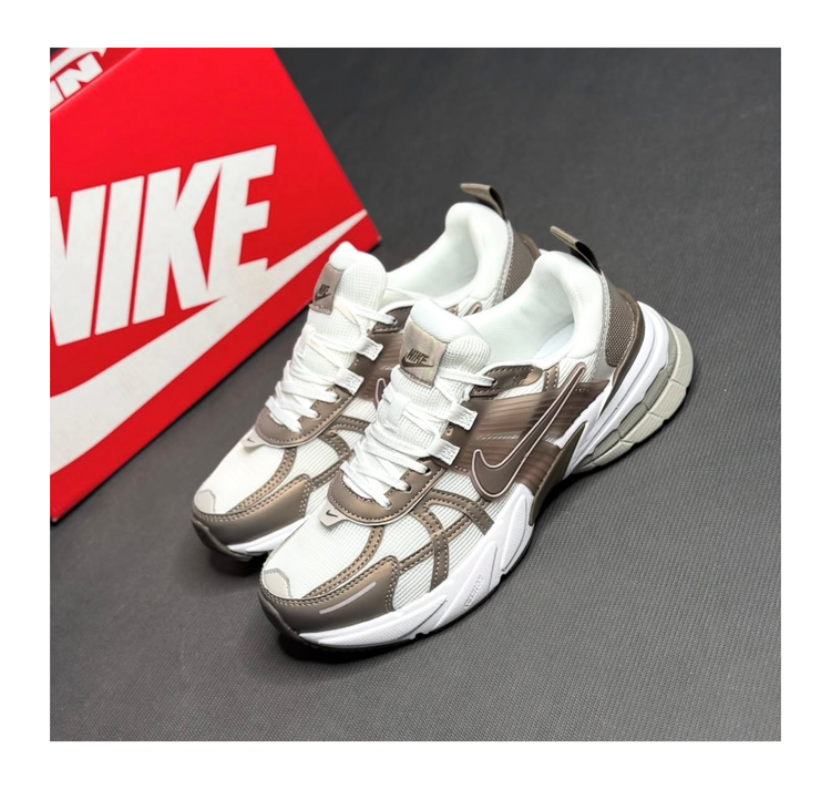 کتونی نایک وی تو کی ران سفید / قهوه ای