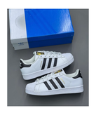 کتونی آدیداس سوپر استار سفید / مشکی