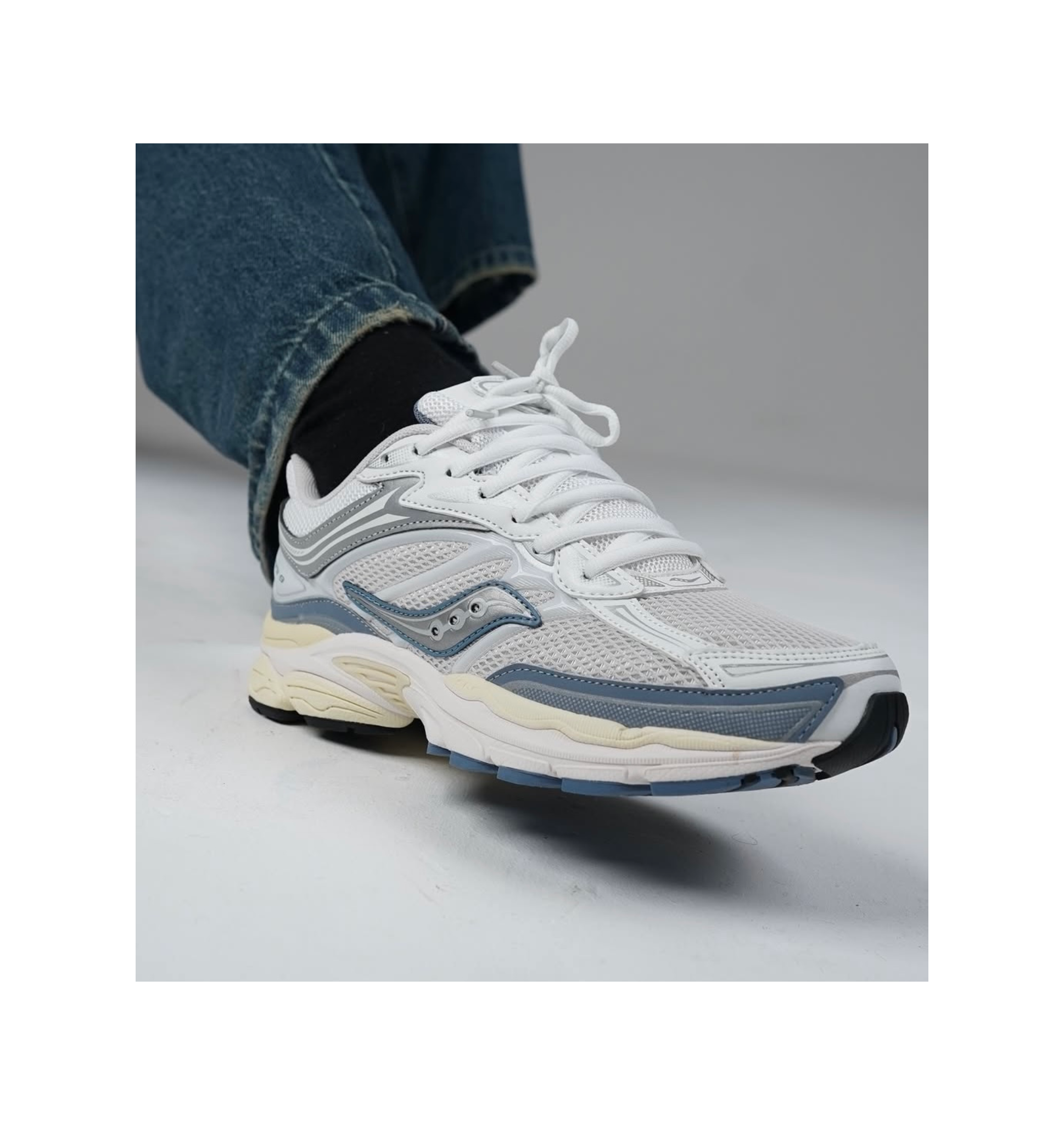 کتونی ساکونی پروگرید اومنی ۹ طوسی / آبی