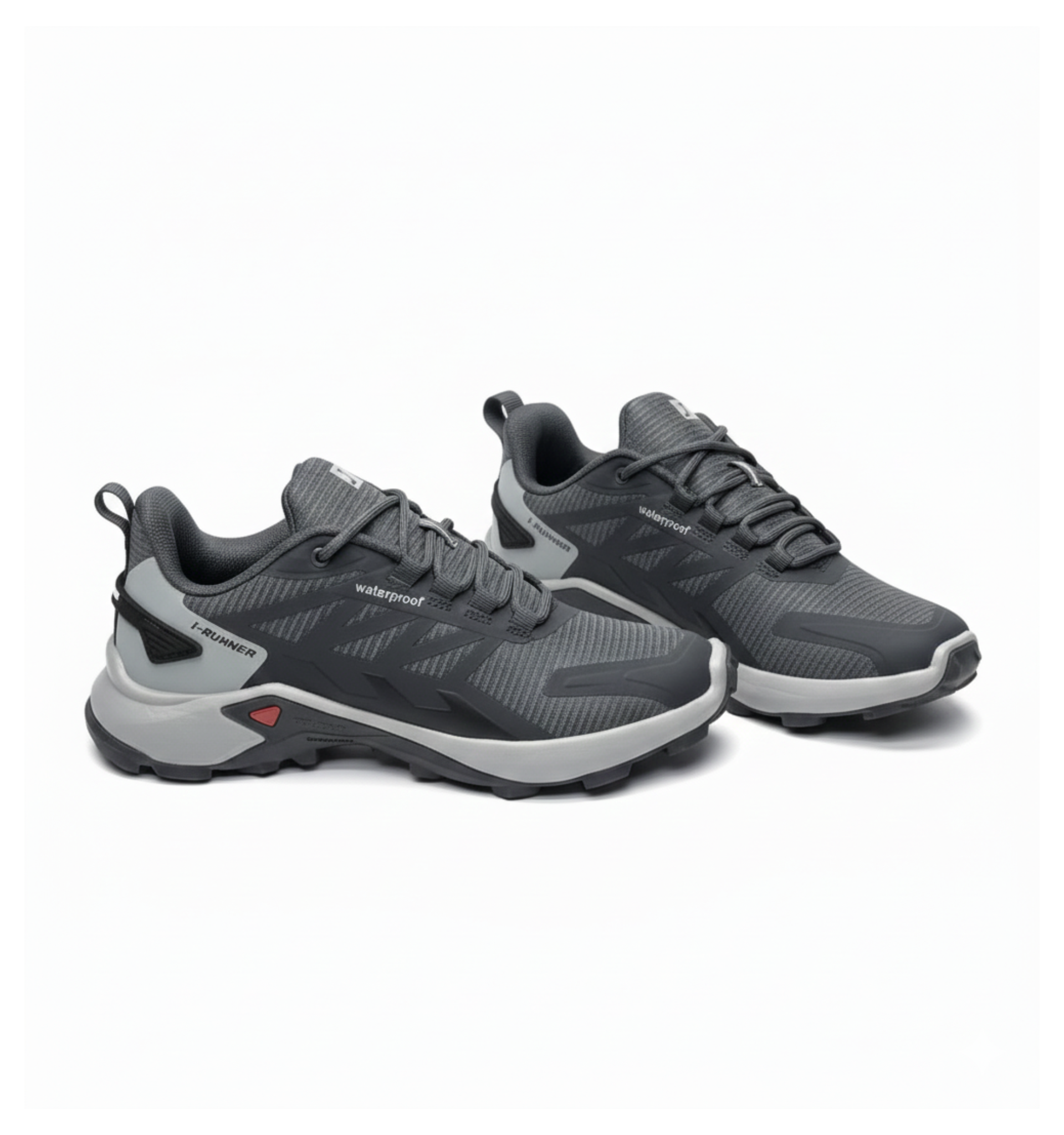 کتونی ضدآب آی رانر خاکستری/ طوسی روشن