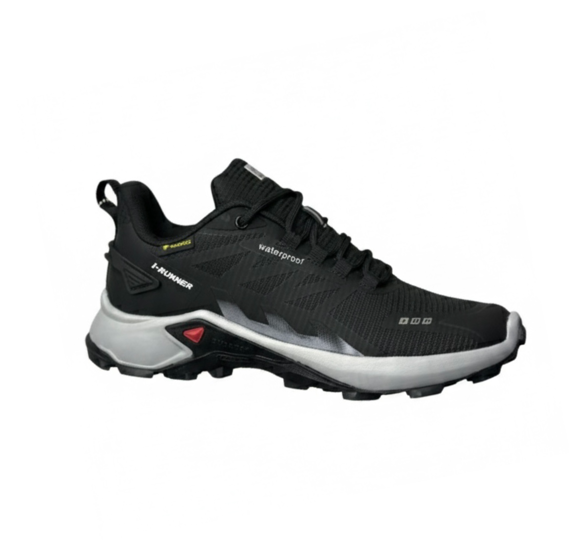 کتونی ضدآب آی رانر مشکی / زیره طوسی روشن