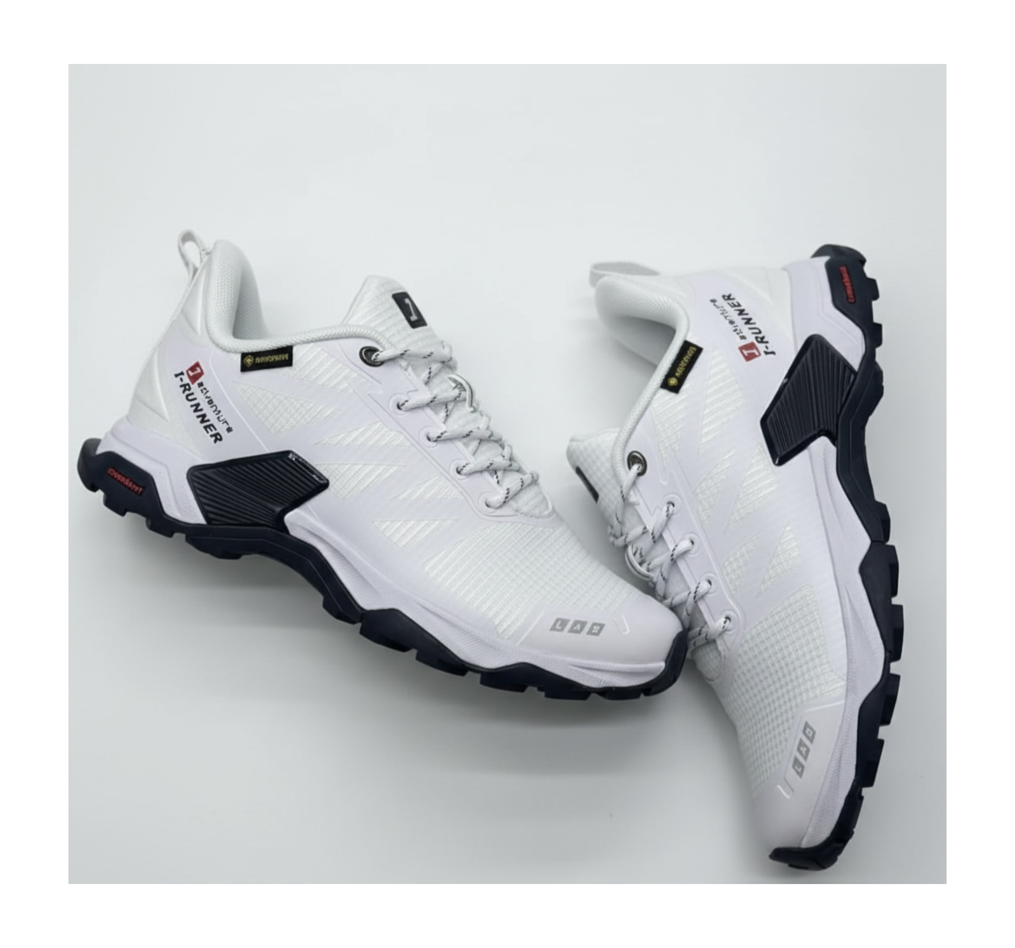 کتونی ضدآب آی رانر سفید / مشکی