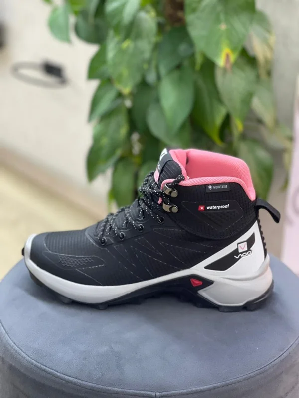 کفش طبیعت گردی ویکو زنانه سفید مشکی | Vico