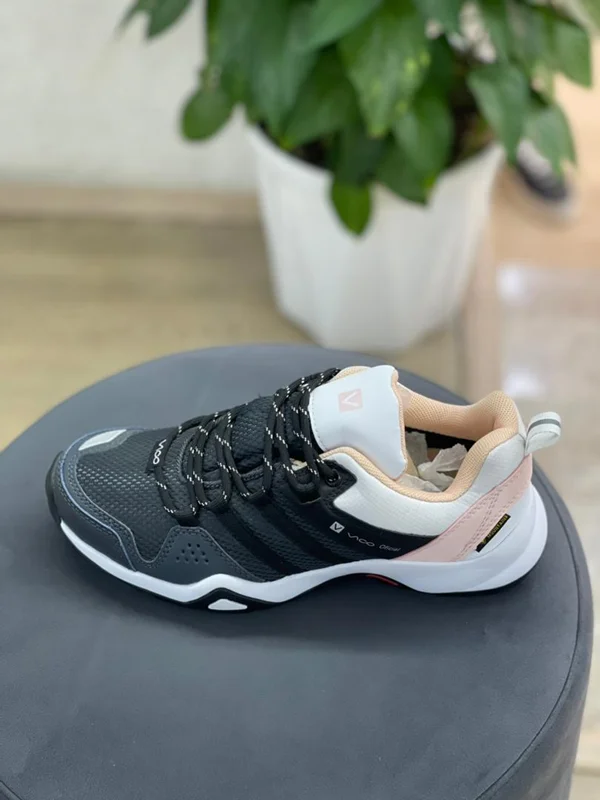 کفش پیاده روی ویکو زنانه مشکی صورتی | Vico