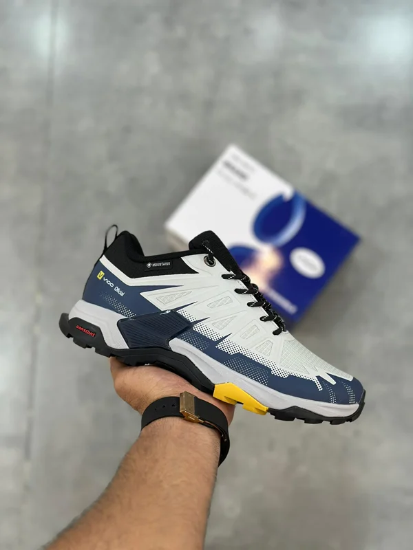 کفش پیاده‌روی ویکو سفید سرمه ای | Vico