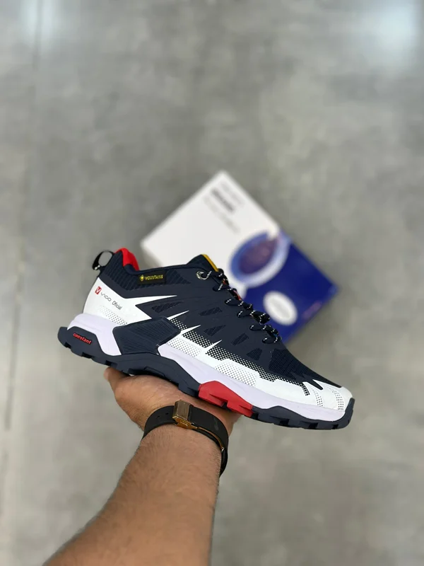 کفش پیاده‌روی ویکو مشکی قرمز | Vico