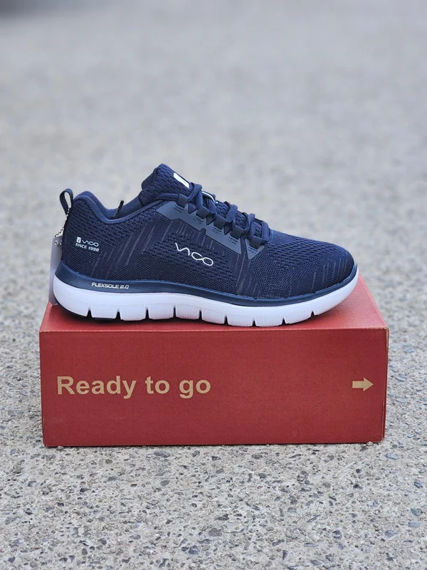 کفش پیاده‌روی ویکو سرمه ای سفید | Vico