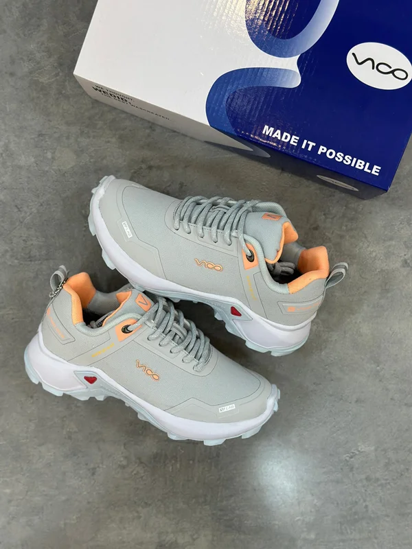 کفش پیاده‌روی ویکو طوسی نارنجی | Vico
