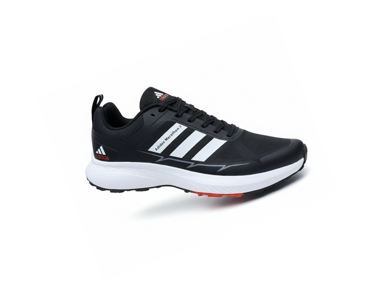 کتونی آدیداس مدل ماراتون X مشکی / سفید