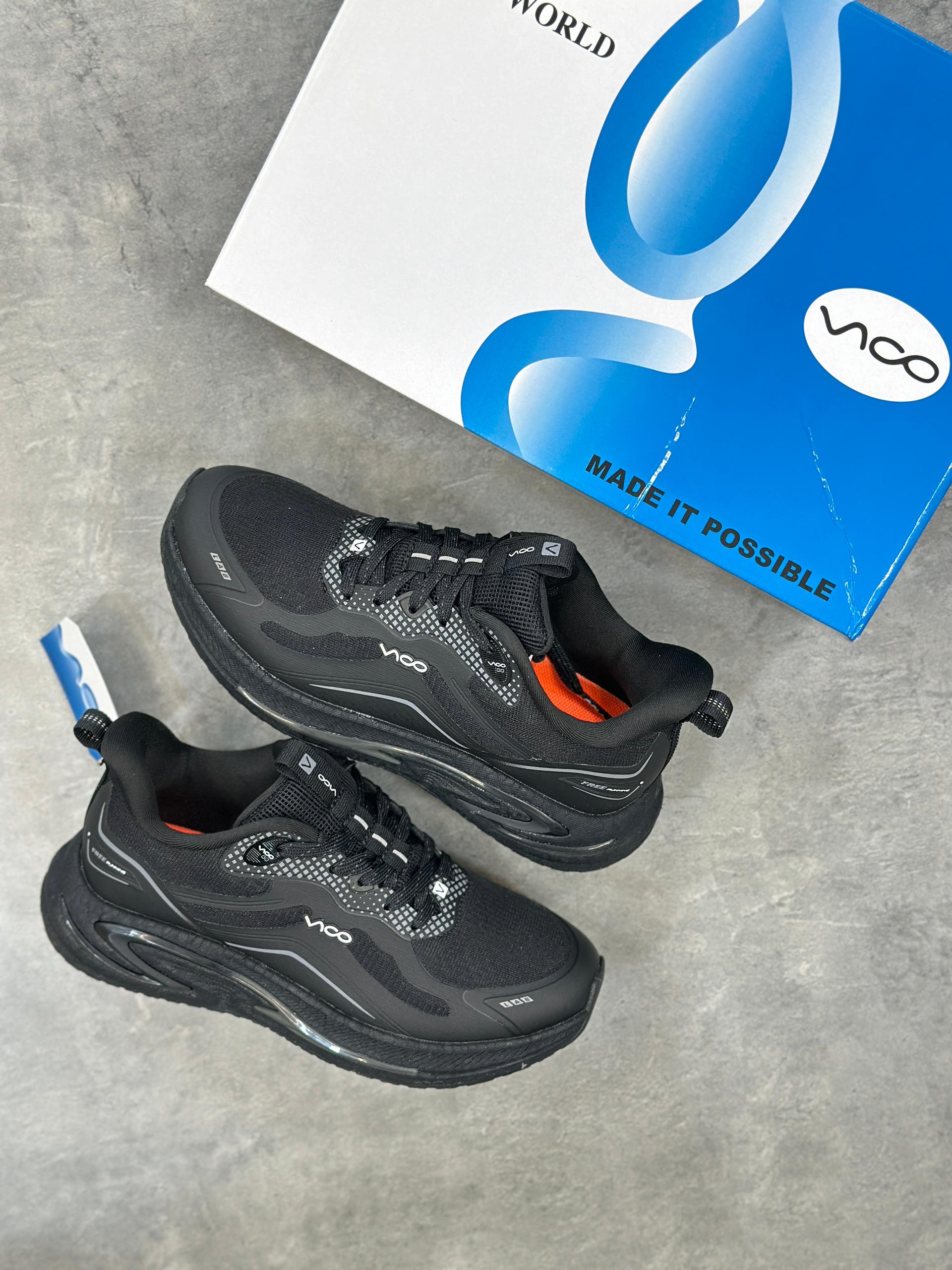 کفش پیاده روی ویکو مشکی | vico