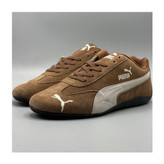 کتونی پوما مدل اسپیدکت قهوه ای / کرم