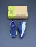 کتونی اسکچرز مدل مکس کوشن سرمه ای \ یاسی
